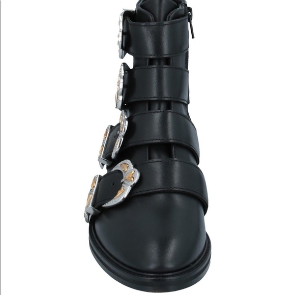 Maje Jackpot Buckle Boots Sz 39 - Picture 3 of 16